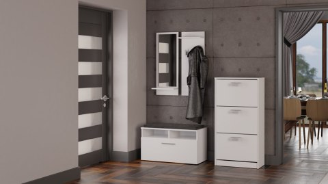 SZAFKA NA OBUWIE PAULA - BIEL