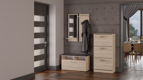 SZAFKA NA OBUWIE PAULA - DĄB SONOMA