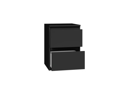 SZAFKA NOCNA MALWA M2 - CZERŃ