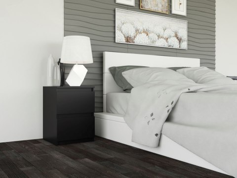 SZAFKA NOCNA MALWA M2 - CZERŃ