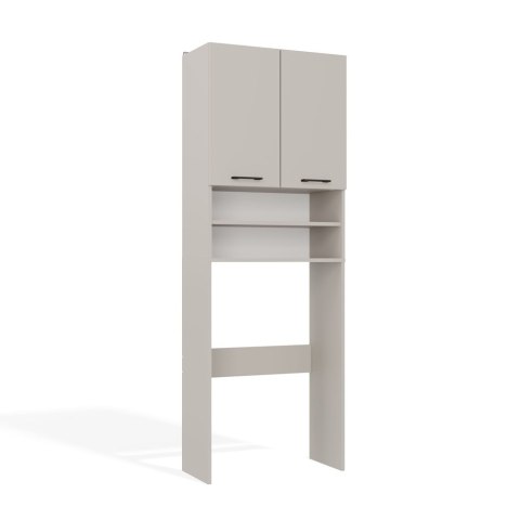 Szafka łazienkowa nad pralkę POLA z półkami - kaszmir