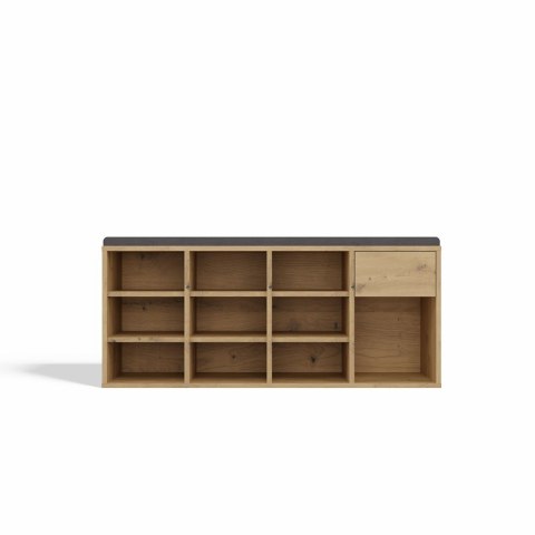 Szafka Na Obuwie Buty Otwarta TALLIN DĄB ARTISAN Do Przedpokoju