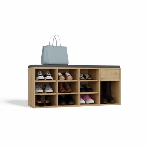 Szafka Na Obuwie Buty Otwarta TALLIN DĄB ARTISAN Do Przedpokoju