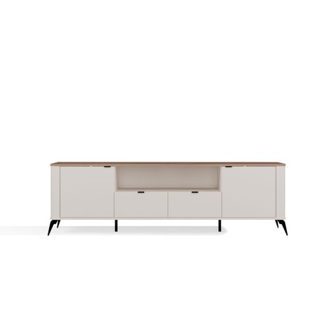 Szafka RTV CORDOBA 2 Szuflady - mix kaszmir / dąb castello