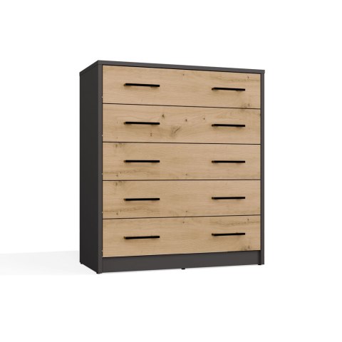 Szafka na obuwie ALEX ANTRACYT ARTISAN Do Przedpokoju