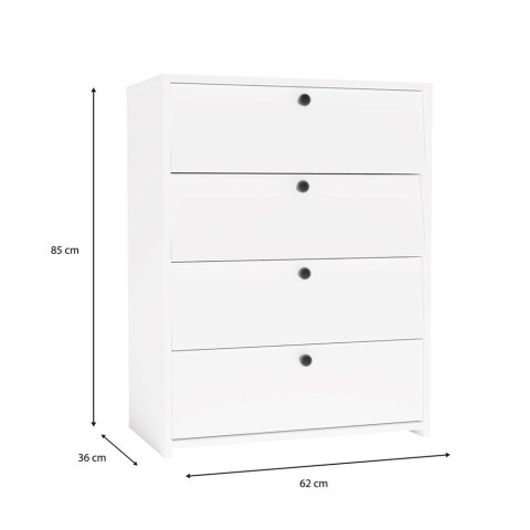 Szafka na obuwie LOKA BIAŁY