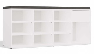 Szafka na obuwie otwarta TALLIN BIAŁY