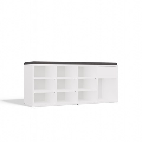 Szafka na obuwie otwarta TALLIN BIAŁY