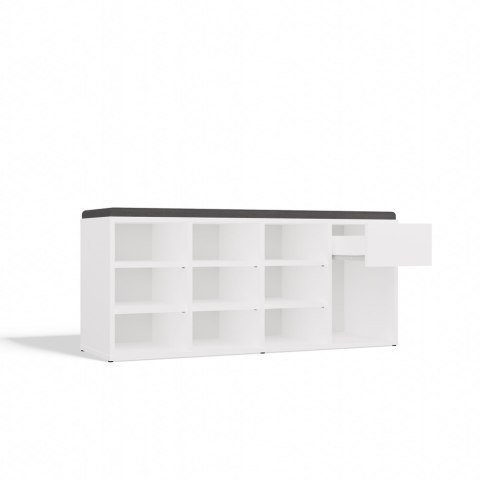 Szafka na obuwie otwarta TALLIN BIAŁY