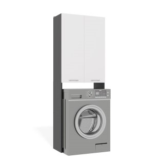 Szafka na pralkę Pola DD ANTRACYT / BIAŁY