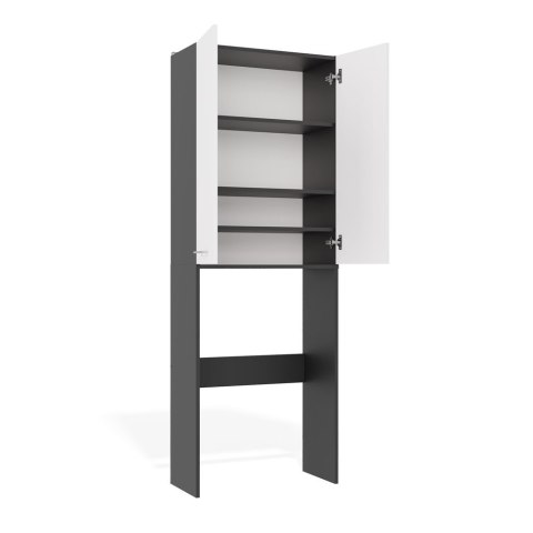 Szafka na pralkę Pola DD ANTRACYT / BIAŁY