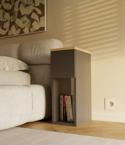 Szafka nocna GALAX 20/1S ANTRACYT ARTISAN