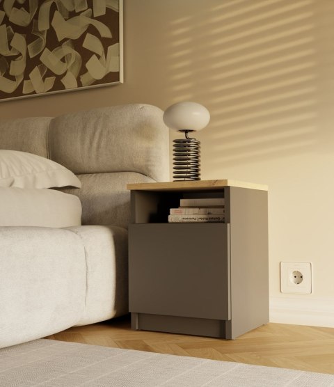 Szafka nocna GALAX 30/1D ANTRACYT ARTISAN