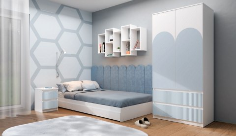 Szafka nocna Malwa M2 ARTEO BLUE / Niebieski