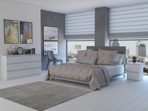 Szafka nocna Malwa M2 BIAŁY 2 sztuki