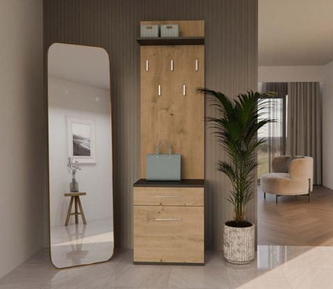 DUO WIESZAK ANTRACYT/ARTISAN