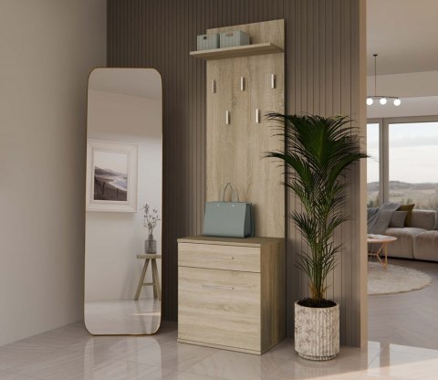 WIESZAK SZAFKA NA BUTY DUO DĄB SONOMA