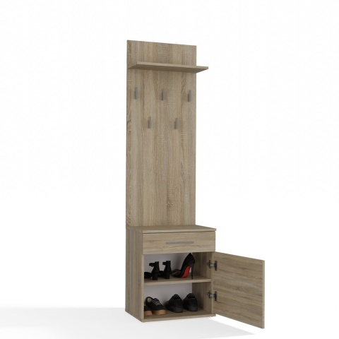 WIESZAK SZAFKA NA BUTY DUO DĄB SONOMA