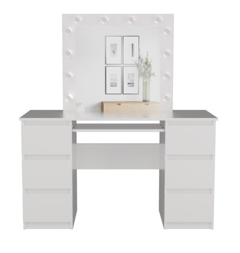 ZESTAW BIURKO KUBA BIEL MAT + MARINA LUSTO