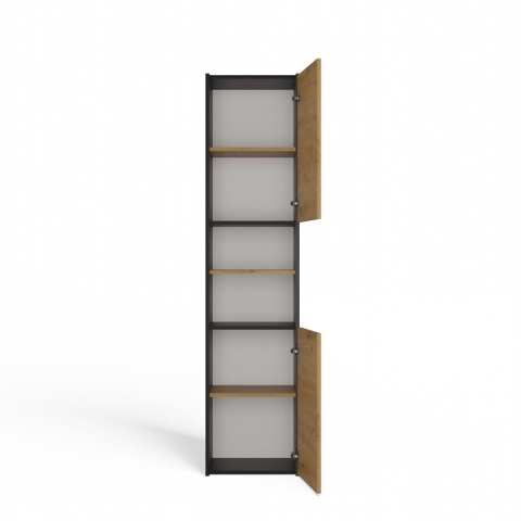 SZAFKA ŁAZIENKOWA 40 ANTRACYT/ARTISAN