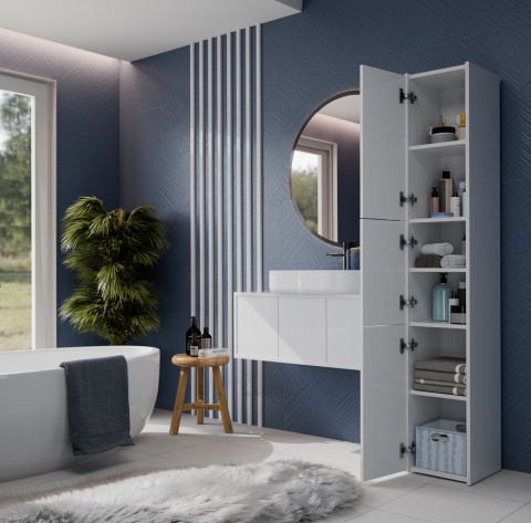 SZAFKA ŁAZIENKOWA S33 - BIEL