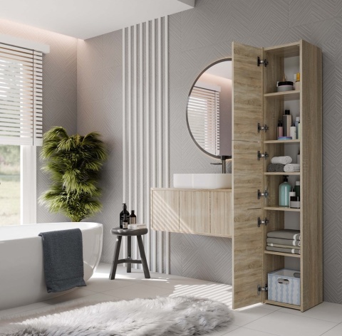 SZAFKA ŁAZIENKOWA S33 - DĄB SONOMA