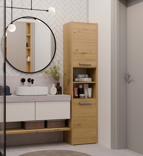 SZAFKA ŁAZIENKOWA S40 - DĄB ARTISAN