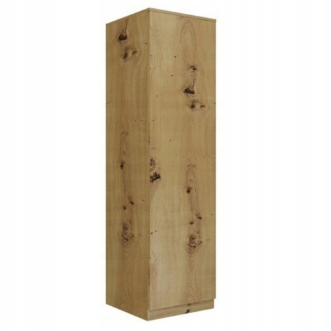 Szafa garderoba 50 cm dąb artisan półki lub drążek