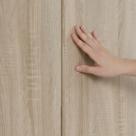 Szafa garderoba 50 cm dąb sonoma półki lub drążek