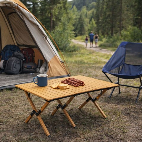 Stolik turystyczny składany 120x60 cm – stół kempingowy z torbą