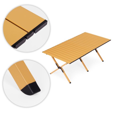 Stolik turystyczny składany 120x60 cm – stół kempingowy z torbą