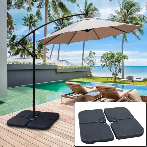 Podstawa parasola stojak pod parasol ogrodowy obciążenie wodny 60l