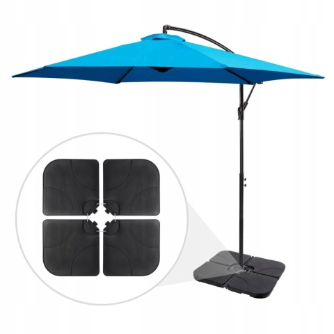 Podstawa parasola stojak pod parasol ogrodowy obciążenie wodny 60l