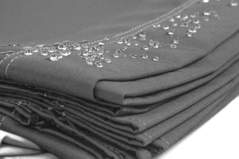 Materiał na siedzisko huśtawki wymienne poszycie 127x100 szare podkład