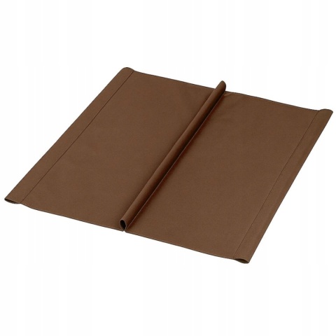 Siedzisko materiał na huśtawkę ogrodową 127x100 cm brązowe poszycie podkład