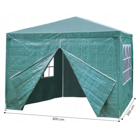 Specyfikacja namiotu o wymiarach 3x3m