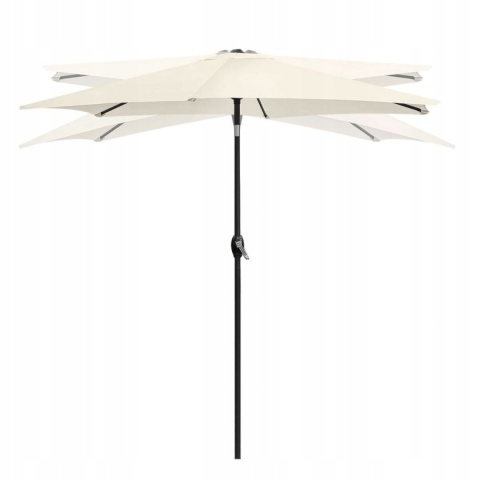 Parasol ogrodowy z regulacją kąta nachylenia