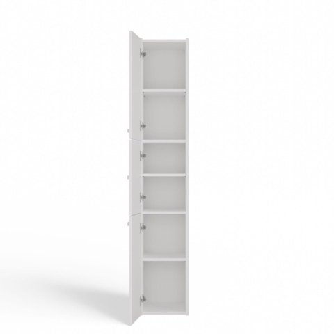 Szafka łazienkowa 30cm SARA S33 słupek - biały matowy